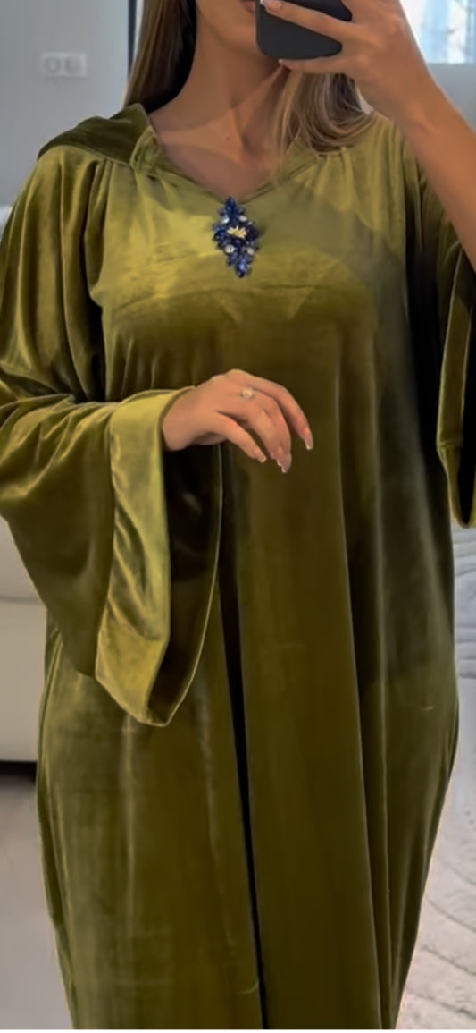 jebba royale velours olive bijou bleu nuit